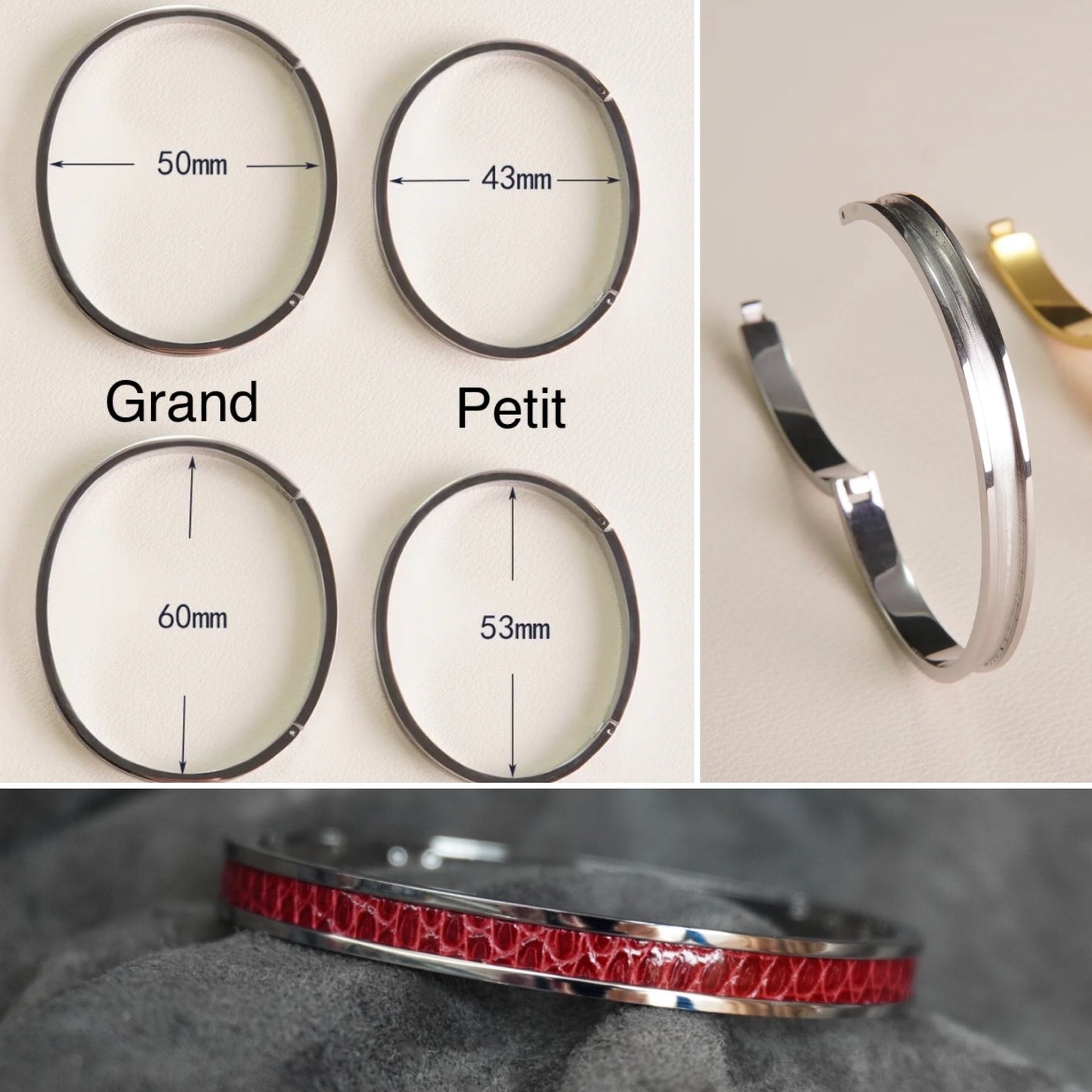 Bracelet en acier inoxydable