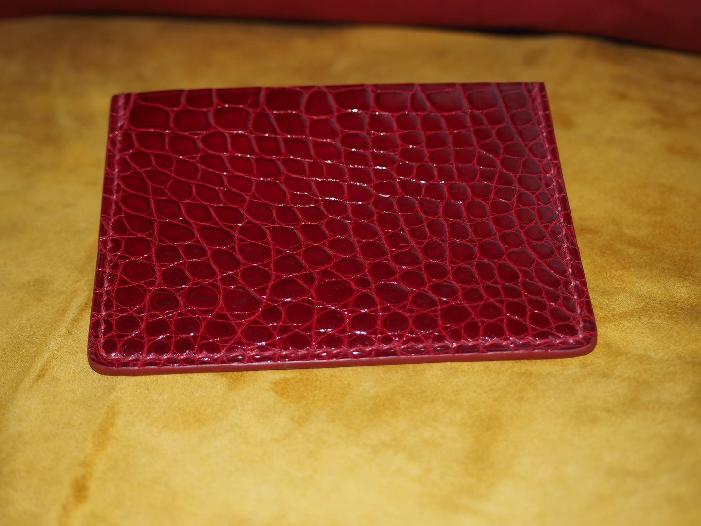 Porte-cartes rouge
