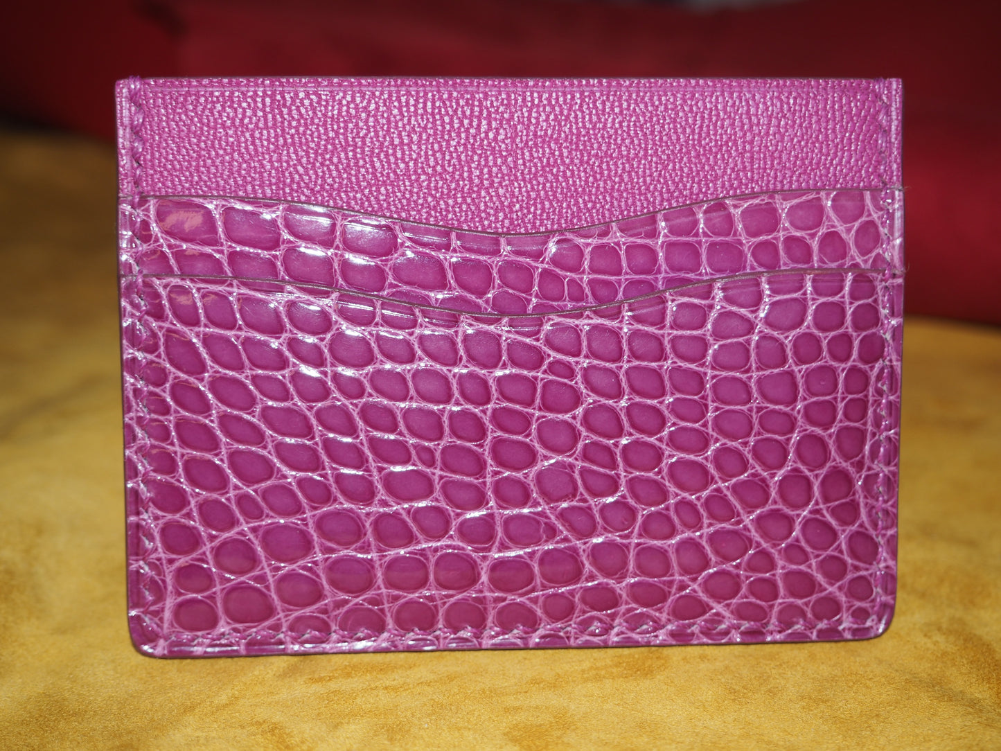 Porte-cartes violet