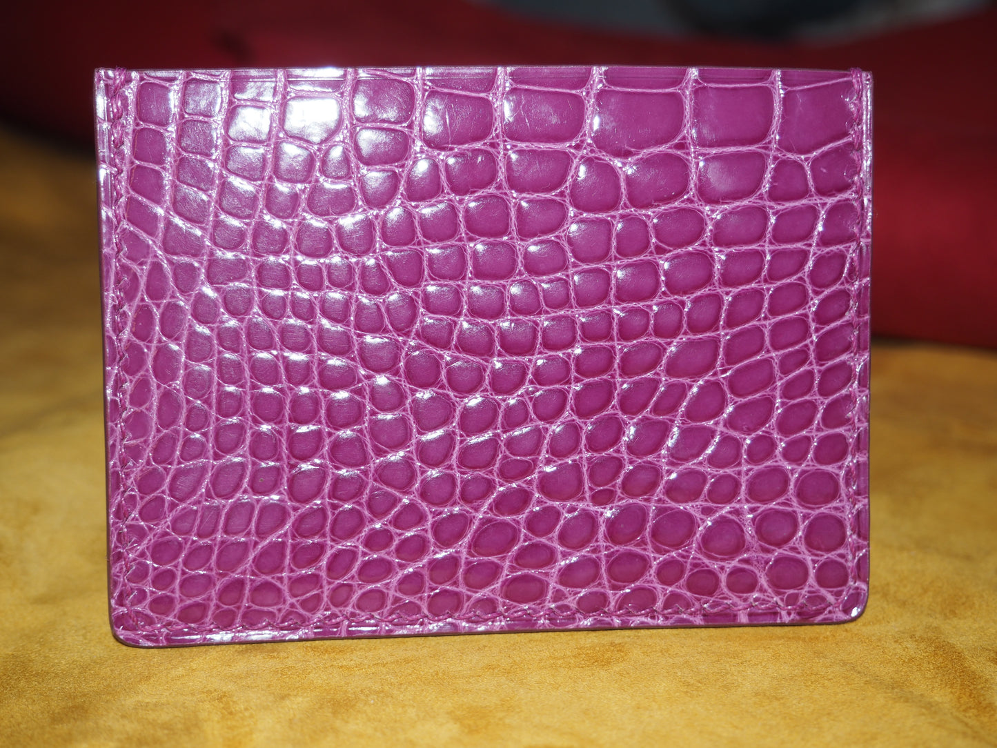 Porte-cartes violet