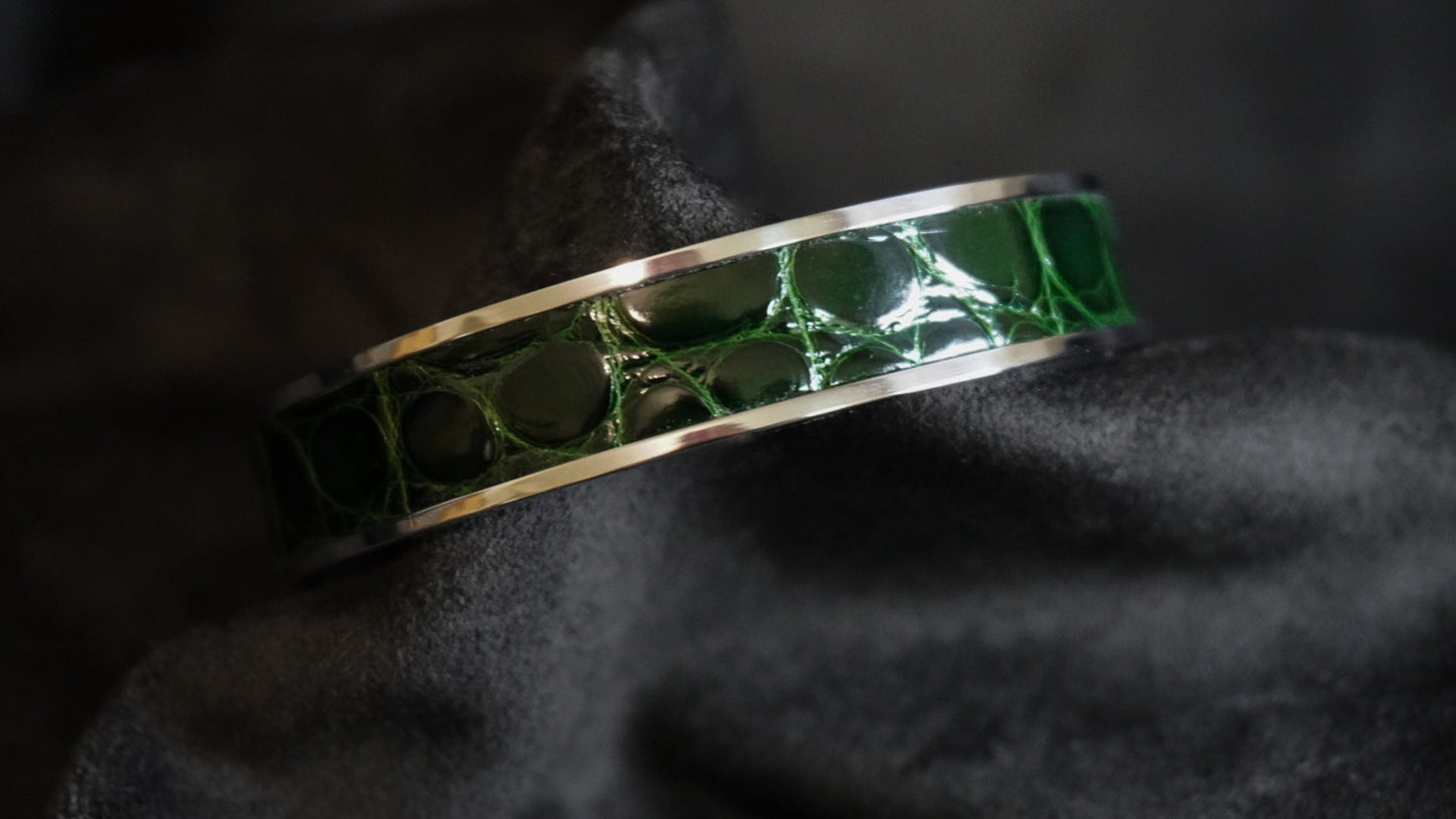 Manchettes argentée