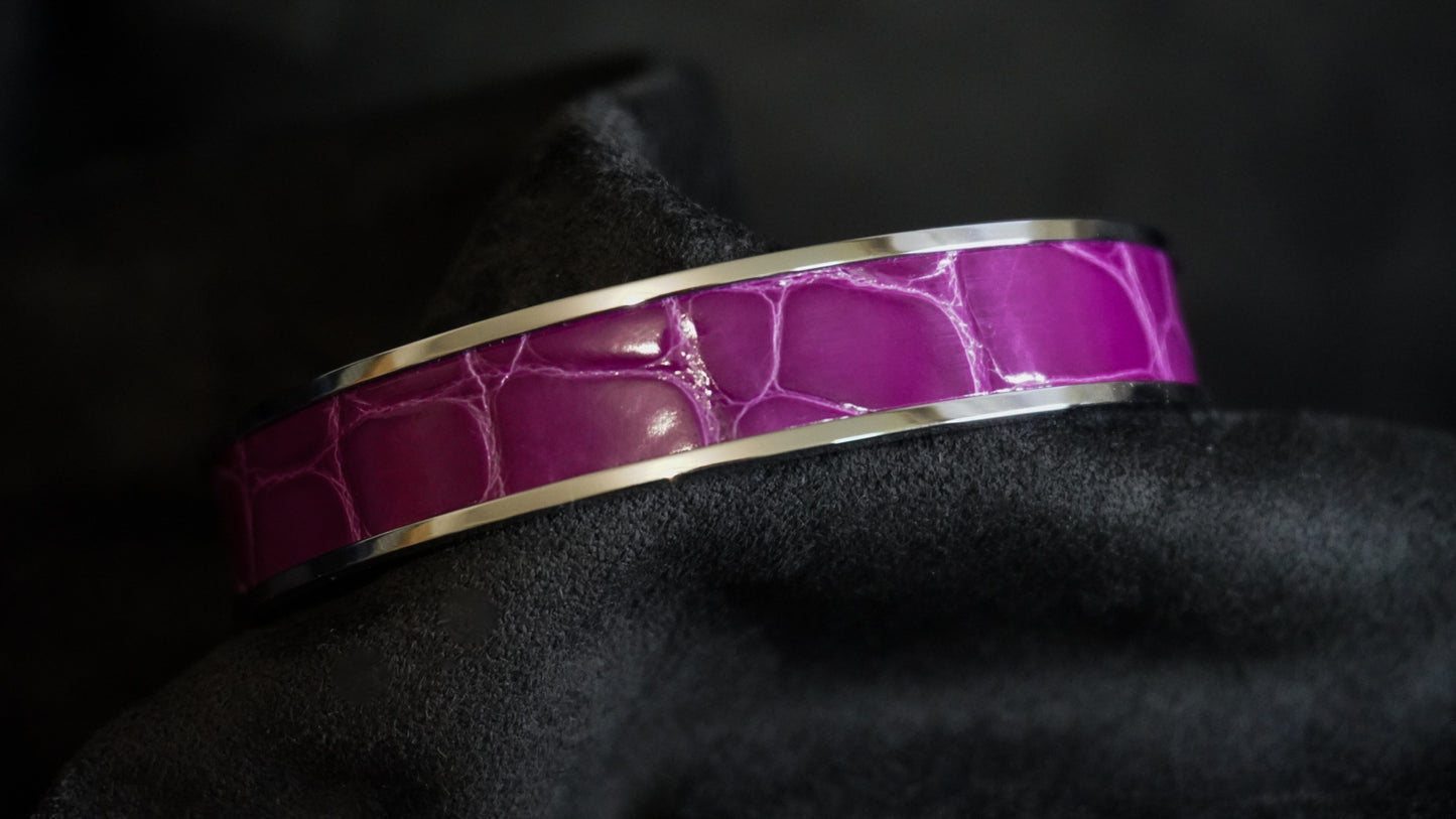 Manchettes argentée