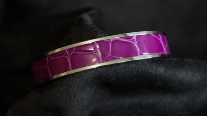 Manchettes argentée