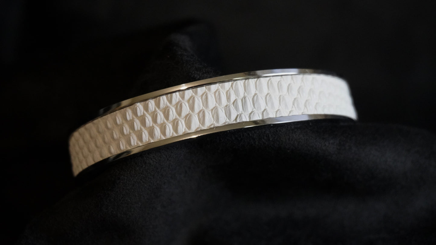 Manchettes argentée