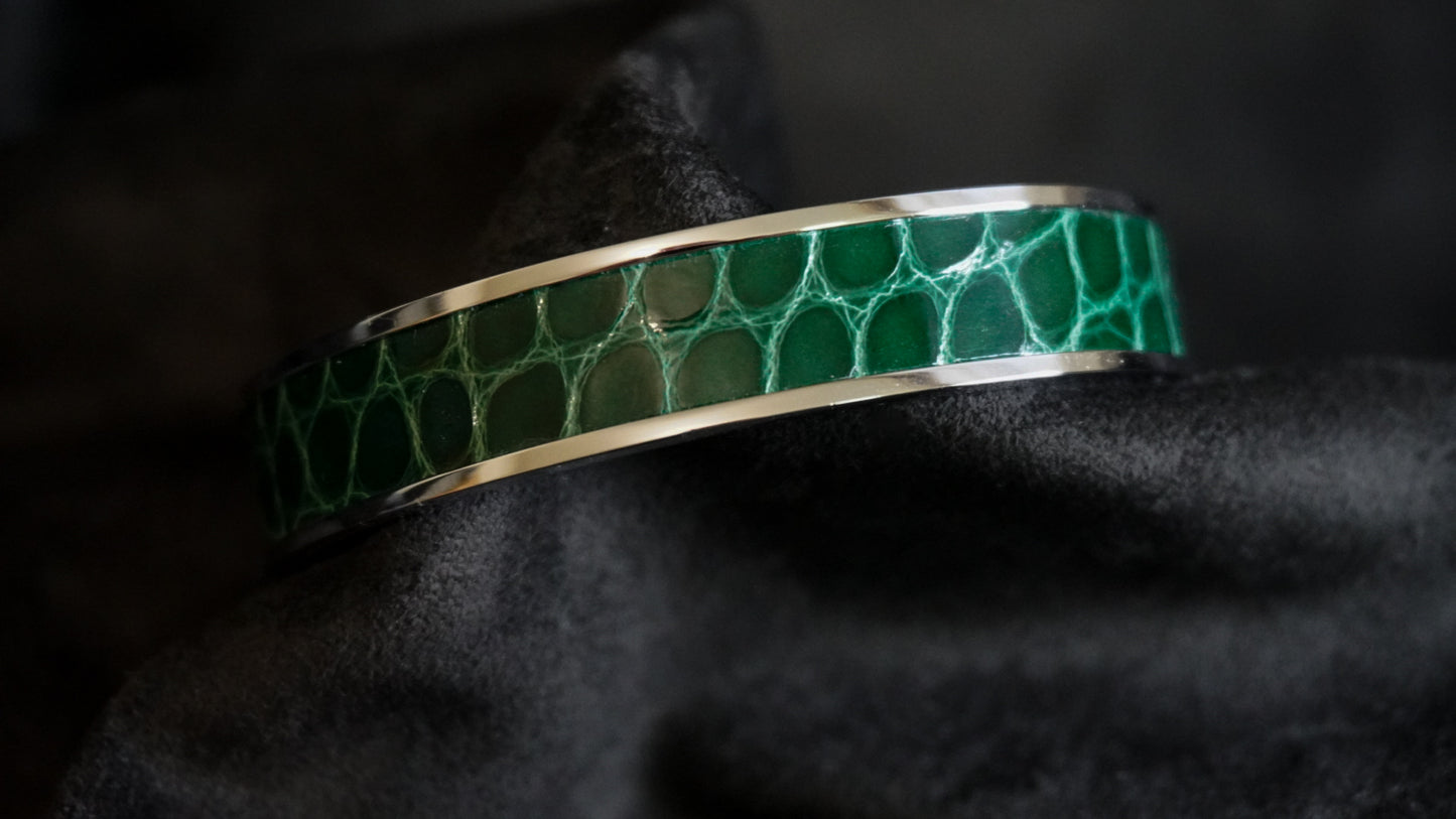 Manchettes argentée