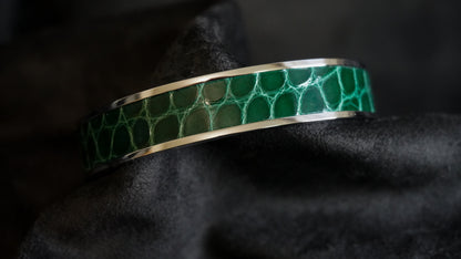 Manchettes argentée