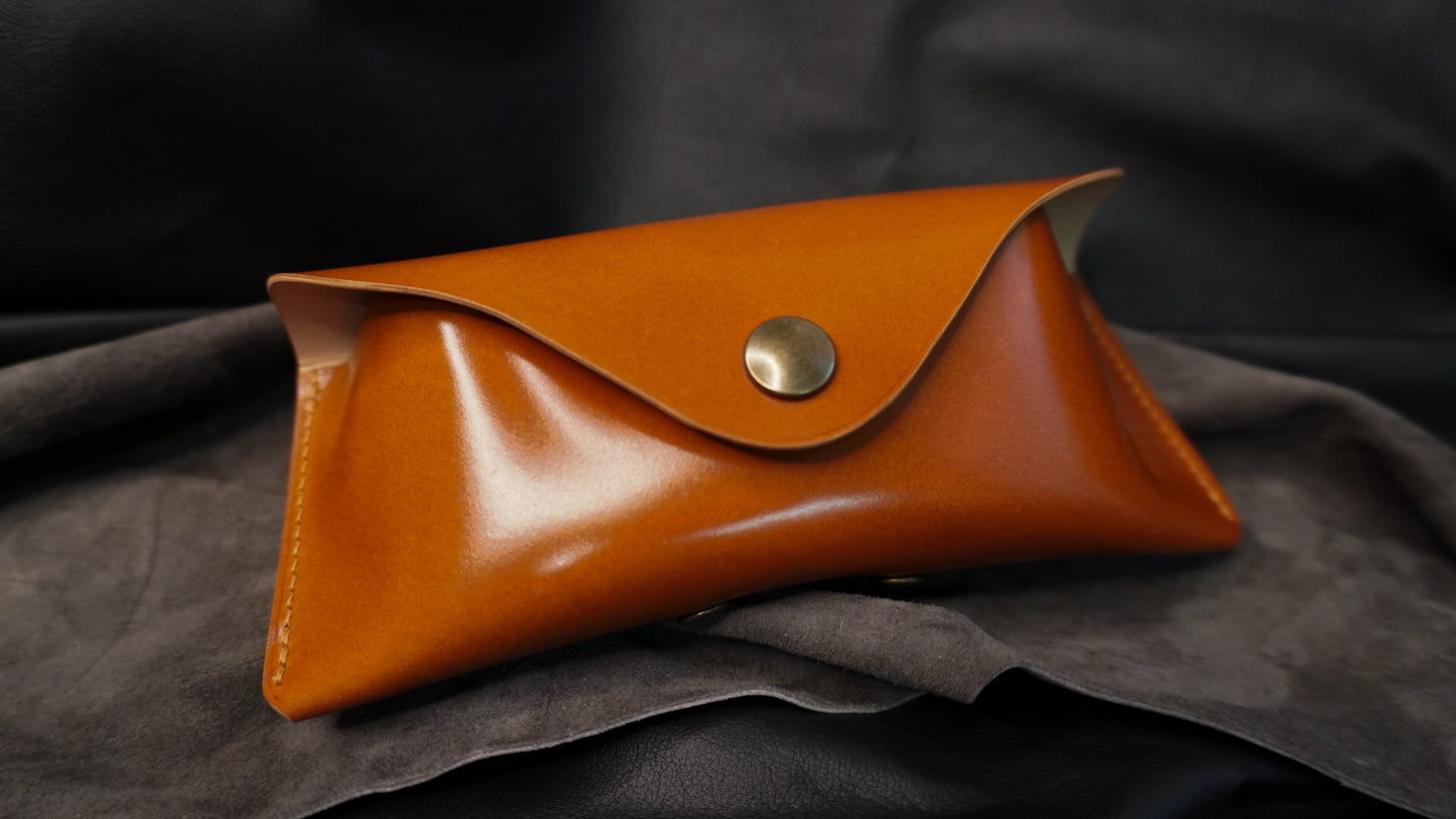 Étui à lunettes Shell Cordovan