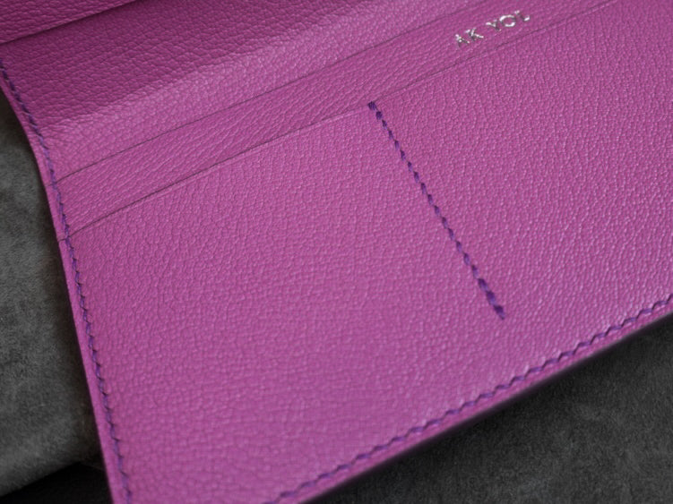 Pochette de voyage en cuir d’alligator