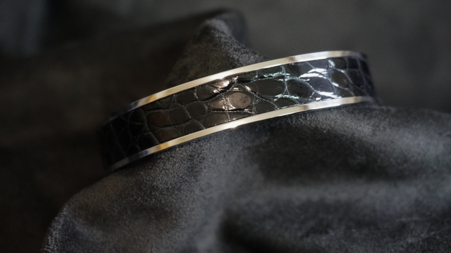 Manchettes argentée