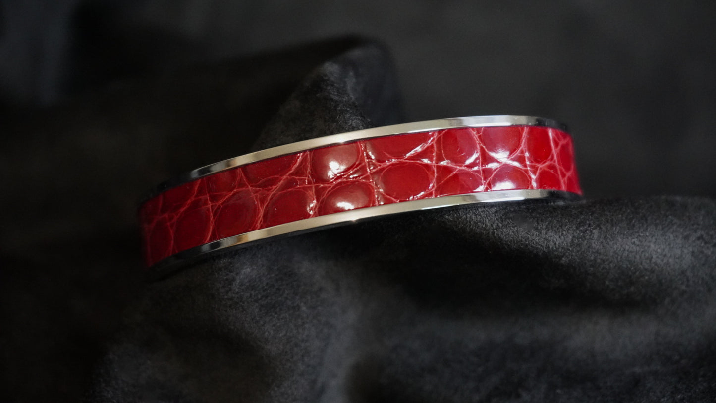 Manchettes argentée