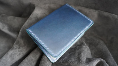 Porte-cartes en cuir Shell Cordovan