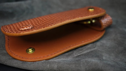 Porte-clés en cuir de lézard « Papillon »