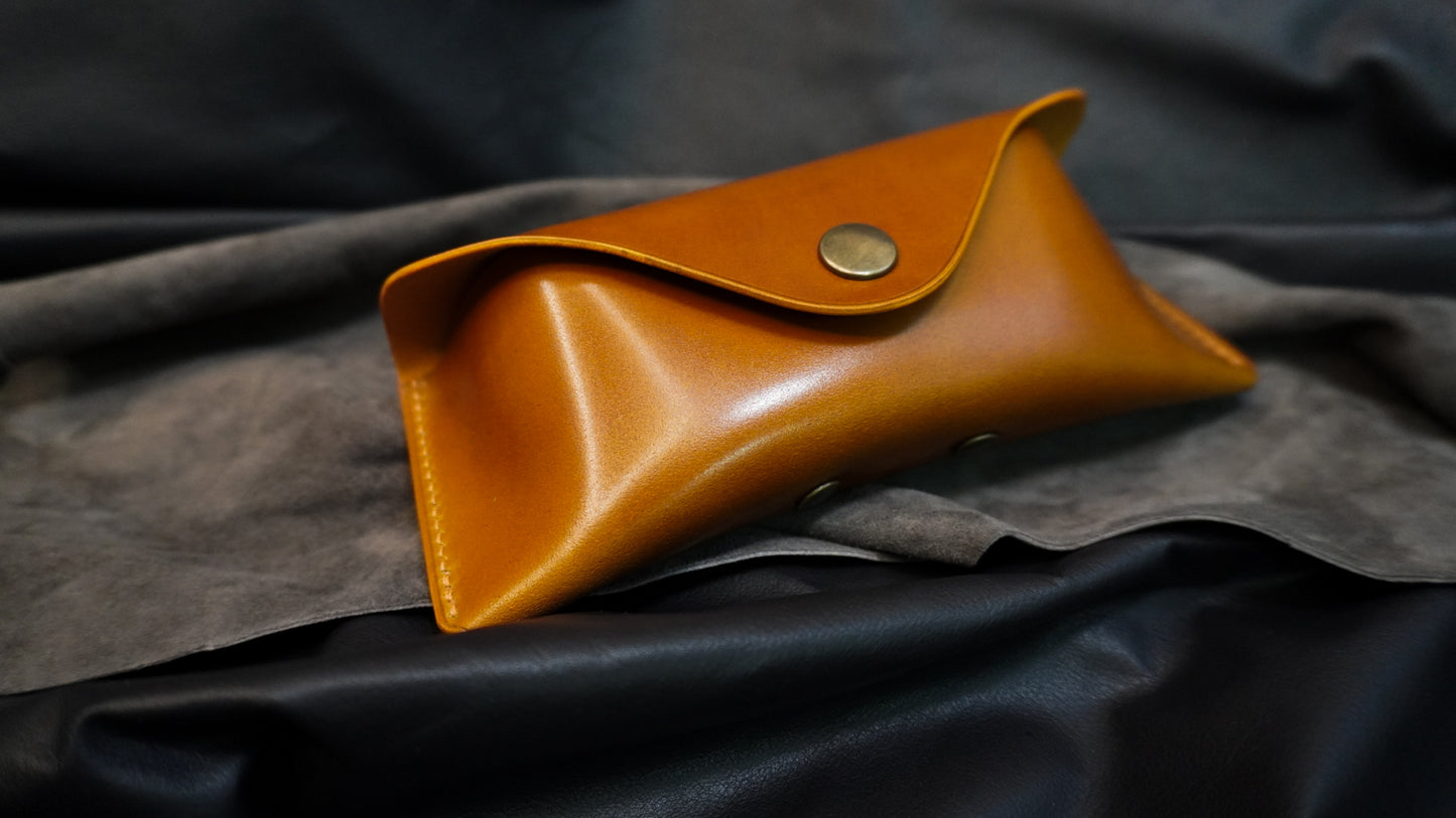 Étui à lunettes Shell Cordovan