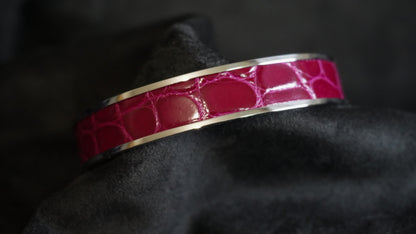 Manchettes argentée