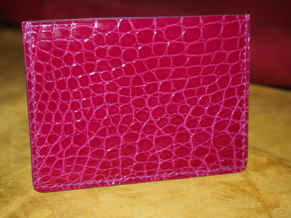 Porte-cartes rose